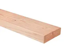 Douglas 50x150 mm fijn bezaagd