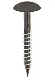 25mm Gevelschroef Bruin Abet 898 doos a 100 st.
