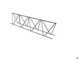 Supporter hoog 50mm lengte 2000mm