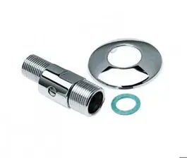 S-koppeling afsluitbaar 3/4x1/2+rozet Bonfix 80205