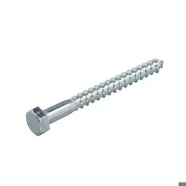 6x50 Houtdraadbout Verzinkt 4.6 Proftec Din:571 doos a 50 stuks