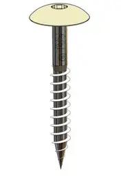 38mm Gevelschroef RAL9001 Cream doos a 100 st.