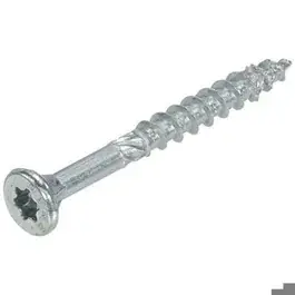 4.0x50/30 Spaanplaatschroef PK Verzinkt Torx Dynaplus doos a 200 stuk