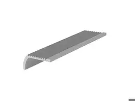 Aluminium trapkant met neus SDB30