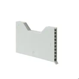 Stootvoegventilrooster ks df grijs