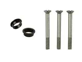 40mm deur dikte set boutjes t.b.v. veiligheidgarnituur