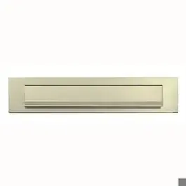 Briefplaat Aluminium geeloxeerd ami TA 4000000