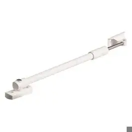 Teleskoop raamuitzetter 35 cm Wit 2835-00-54