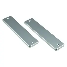 Blindschilden Aluminium Geeloxeerd 180x41mm per paar 222230