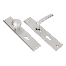 251mm Veiligheidsgarnituur 55mm knop-kruk Alum.Geel. SKG***