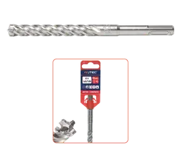 SDS- plus 4-snijder 6 x 200/265 mm Hamerboor Rotec