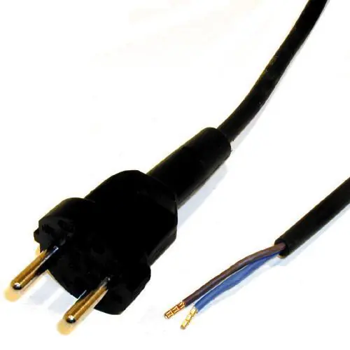 Gereedschapsn. 2x1mm² 3meter H07RN-F neopreen