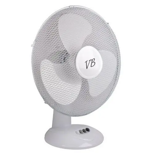 VB Tools tafelventilator 16" Ø40cm 3 standen wit