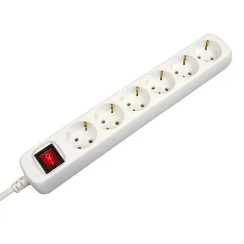 TCD 6V + RA 5 meter 3x1.5 mm. wit + schakelaar