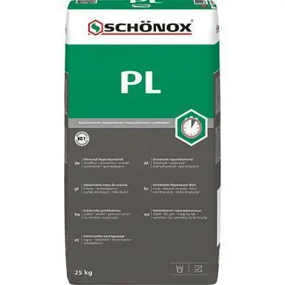 Schonox PL universele reparatiemortel 25 kg