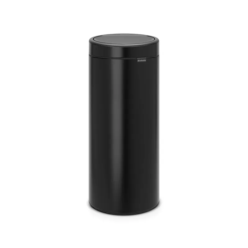 Brabantia Touch Bin afvalemmer 30 ltr Matt Zwart