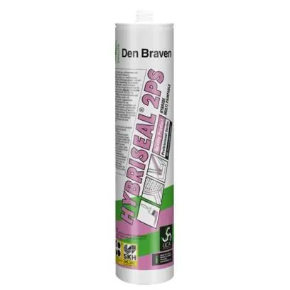 Zwaluw Hybriseal 2PS beglazingskit wit 290ml