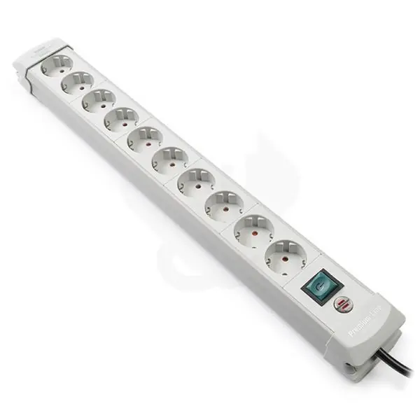 Brennenstuhl Premium-Line stekkerdoos 10-voudig lichtgrijs 3 mtr.