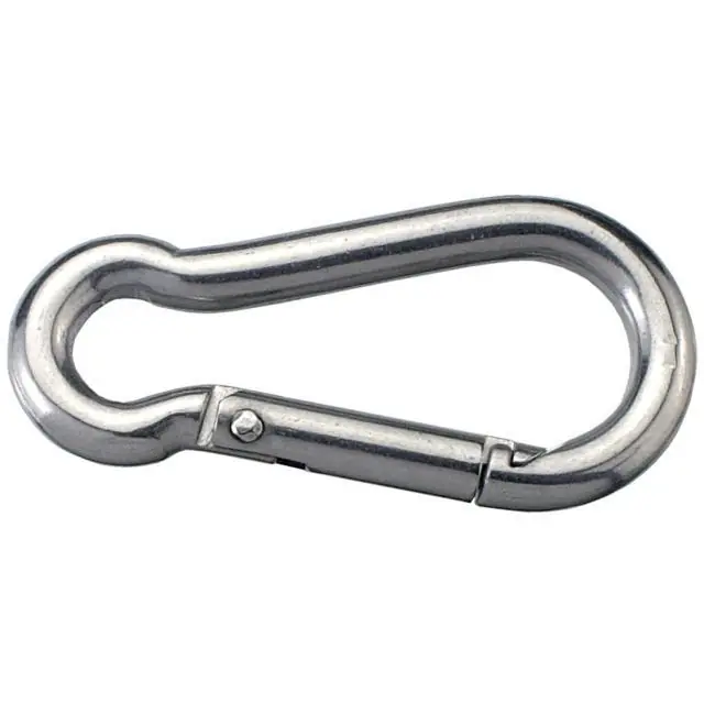 KARABIJNHAAK 5x50 MM. 100kg A2