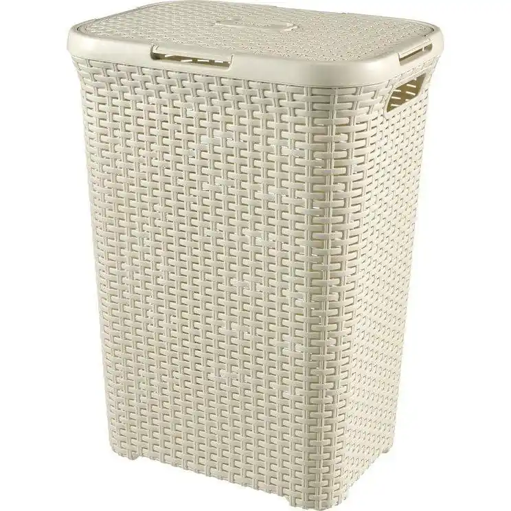 Curver Style wasbox 60 liter vintage wit