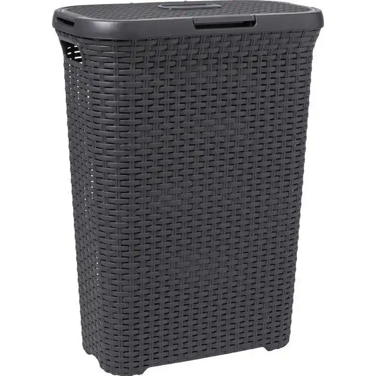 Curver Style wasbox 40 liter antraciet