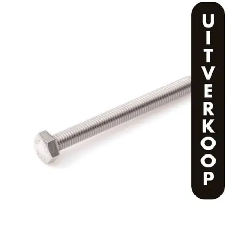 Proftec tapbout RVS-A2 SW-19 DIN933 M12x30 (10)