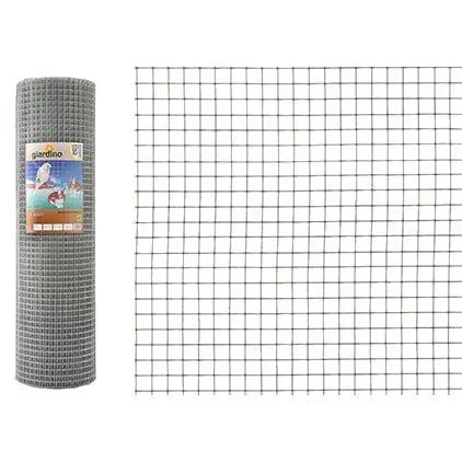 Giardino gelast gaas verzinkt 25.4 x 1.75mm x 102cm x 5 meter