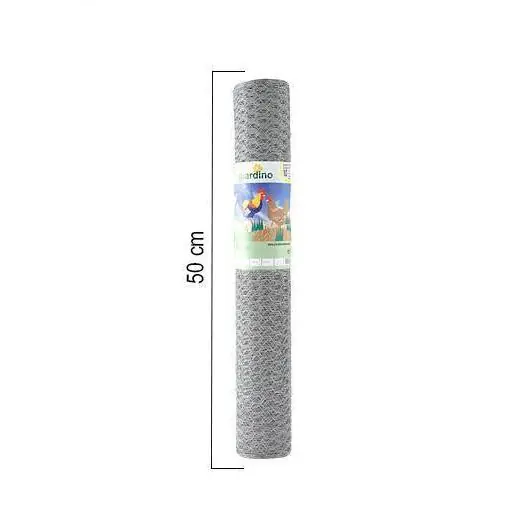 Giardino zeskant verzinkt 13 x 0.7mm x 50cm x 10 meter