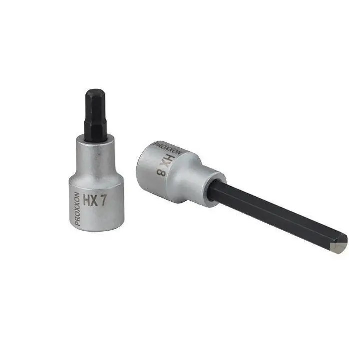 Proxxon schroevendraaierbit 1/2" 6-kant 8mm 100mm