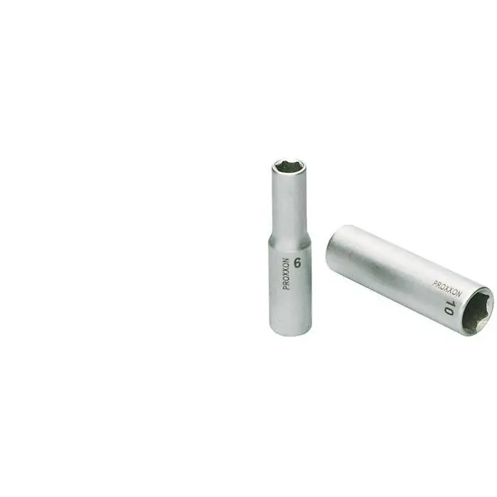 Proxxon lange dopsleutel Ø12mm – 1/4" (6,3mm) aandrijving