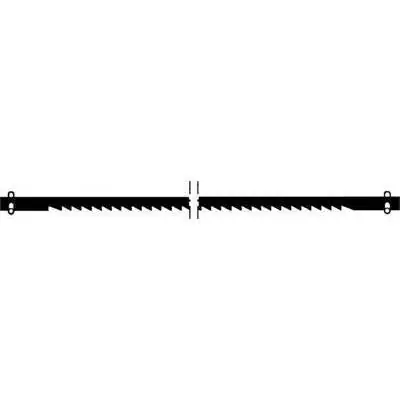 Proxxon Zaagblad met dwarsstift, grof vertand (10 Tanden op 25mm), 12 Stuks