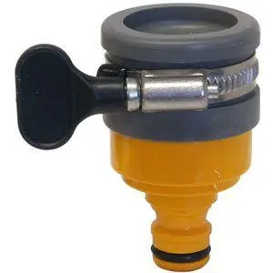 Ronde mengkraanaansluiting met klem Ø 20-24 mm