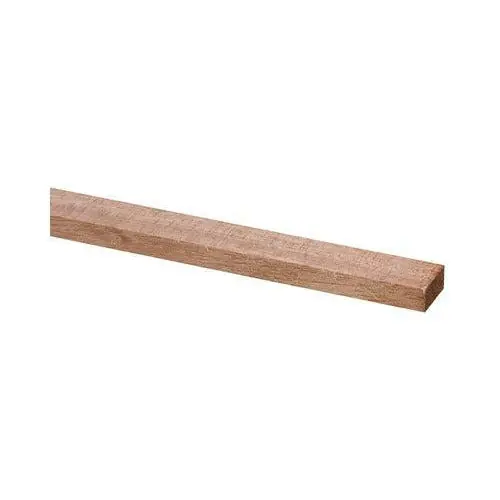 Schaaflat hardhout 9x18mm 210cm