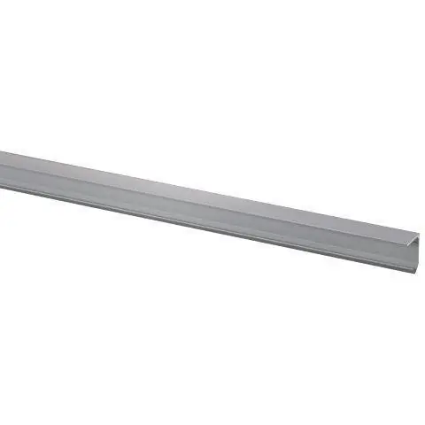 StoreMax Basic schuifdeur rail aluminium 240 cm type H-20 en H-40