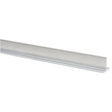 T-profiel aluminium 20x20mm 200 cm.