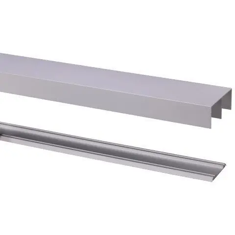 StoreMax Basic schuifdeur rail aluminium 240 cm type R-40