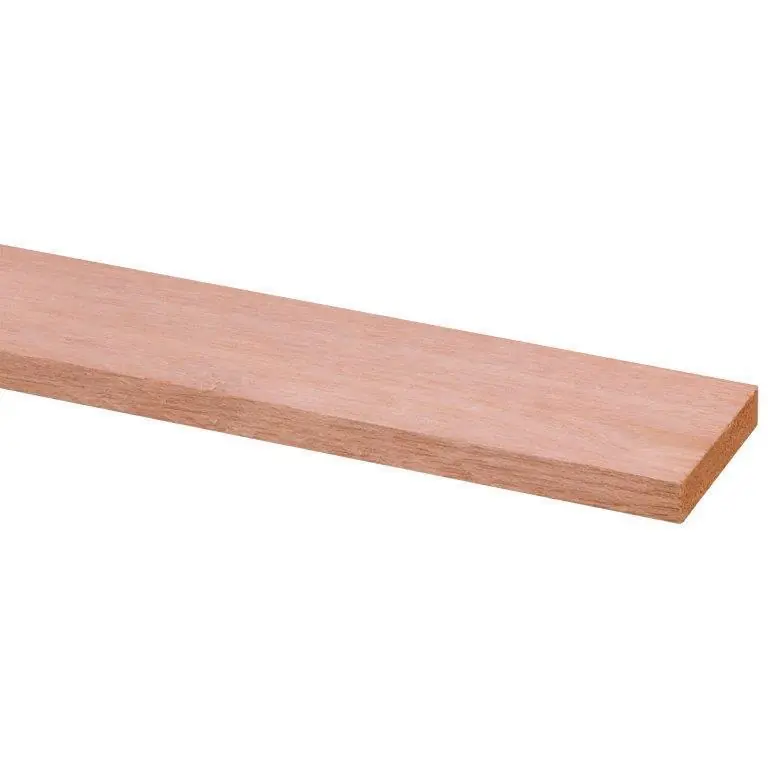 Schaaflat hardhout 9x44mm 270cm