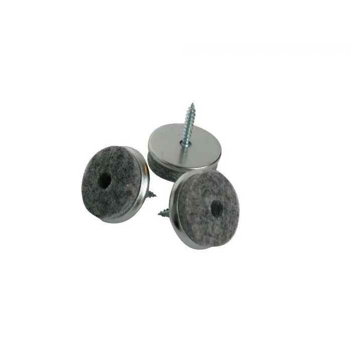 Maclean schroefviltjes metaal 20mm (16 stuks)
