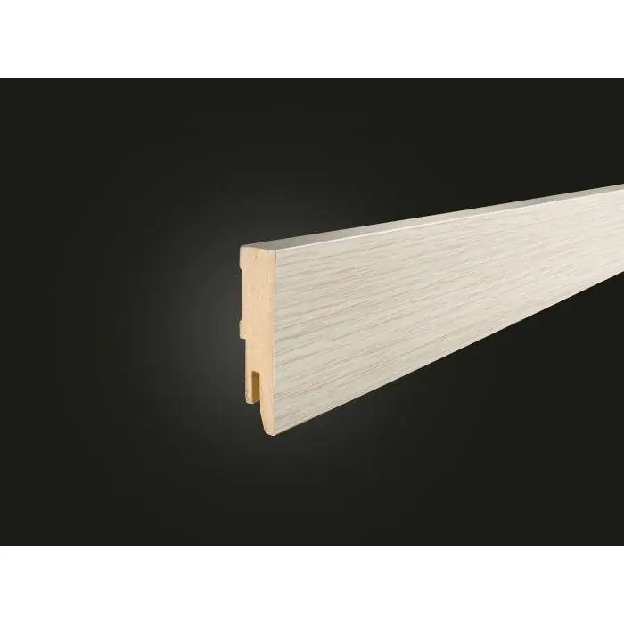 Maclean robuustplint eiken wit 240 cm.