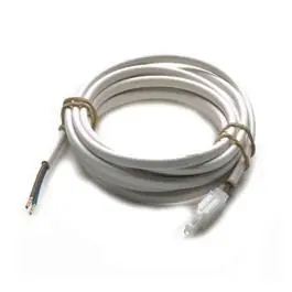snoer 2 meter met mini amp male
