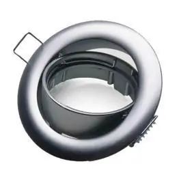 inbouwspot 50mm kantelbaar nikkel