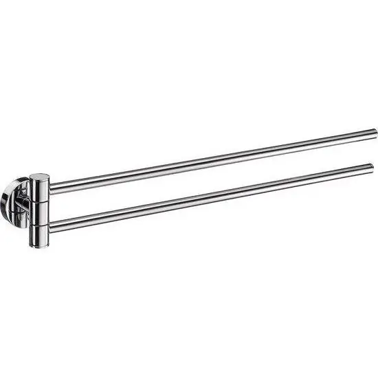 Smedbo Home handdoekhouder 2-armig draaibaar HK326 chroom