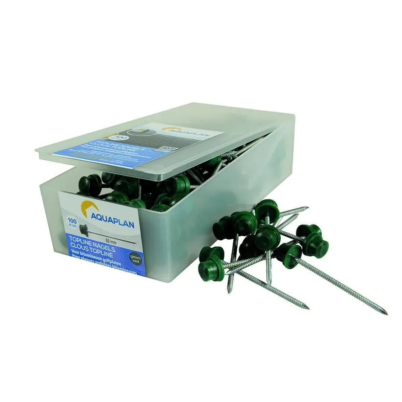 Aquaplan Topline nagels groen (100 stuks)