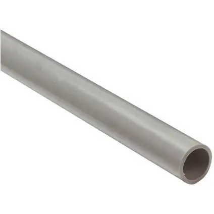 PVC buis 125mm. grijs 400cm.