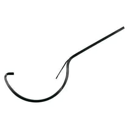 100MM Mastgootbeugel -3 alu antraciet