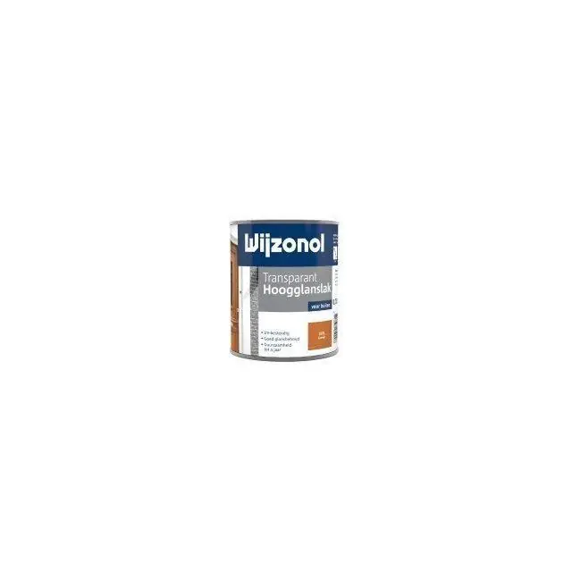 Wijzonol Transparant Hoogglanslak 3105 (grenen)