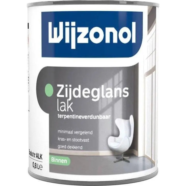 Wijzonol Zijdeglanslak Terpentineverdunbaar BW