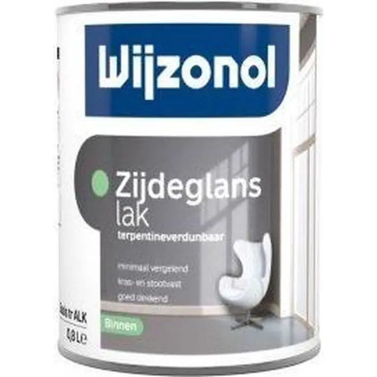 Wijzonol Zijdeglanslak Terpentineverdunbaar BTR