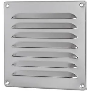 Nedco schoepenrooster 160x160mm RVS