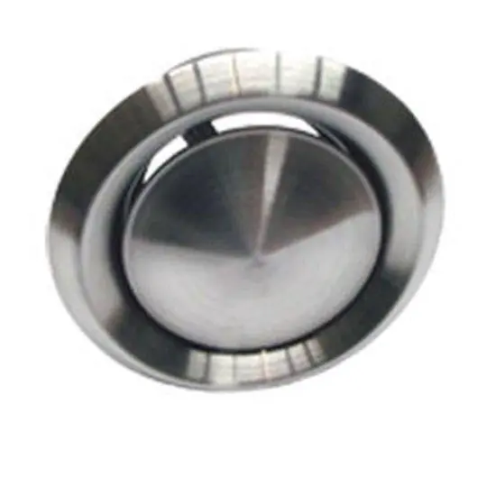 Nedco RVS afzuigventiel rond 125mm